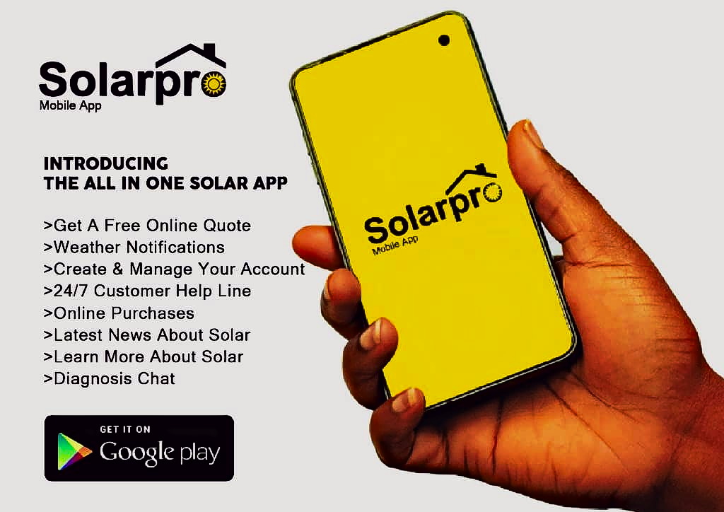 Download the mysolarpro app